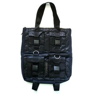 Nike Air MAX Black Tote Camo Lining Bag Books Laptop Travel Utility Storage